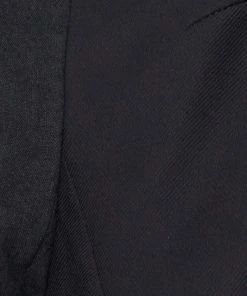 Emporio Armani Black Stretch Silk Sleeveless Top M For Women -Emporio Armani sale luxury women emporio armani used clothes p368811 001