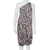 Emporio Armani Multicolor Printed Silk One Shoulder Shift Dress L For Women -Emporio Armani sale luxury women emporio armani used clothes p400924 001