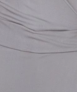 Emporio Armani Taupe Sleeveless Dress S For Women -Emporio Armani sale luxury women emporio armani used clothes p40984 007