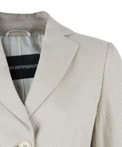 Emporio Armani Beige Skirt Suit M For Women -Emporio Armani sale luxury women emporio armani used clothes p41204 005