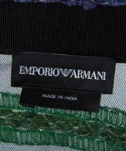 Emporio Armani Beaded Sleeveless Top S For Women -Emporio Armani sale luxury women emporio armani used clothes p41215 0008