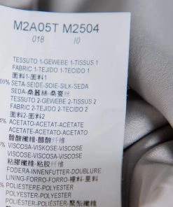 Emporio Armani Blue Printed Silk Draped Neck Detail Shift Dress M For Women -Emporio Armani sale luxury women emporio armani used clothes p415184 005