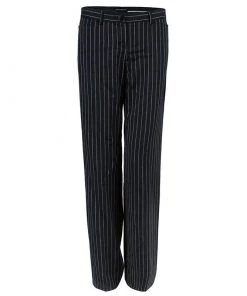 Emporio Armani Black Striped Pant Suit S For Women -Emporio Armani sale luxury women emporio armani used clothes p42430 0008