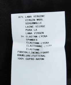 Emporio Armani Black Striped Pant Suit S For Women -Emporio Armani sale luxury women emporio armani used clothes p42430 0015