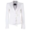 Emporio Armani White Tailored Blazer M For Women