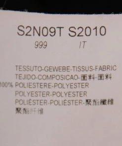 Emporio Armani Black Satin Pleated Midi Skirt S For Women -Emporio Armani sale luxury women emporio armani used clothes p429964 008