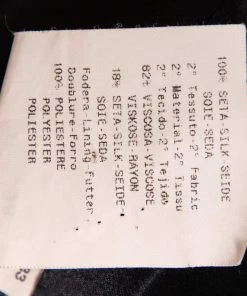 Emporio Armani Vintage Black Velvet Embellished Detail Button Front Blazer S For Women -Emporio Armani sale luxury women emporio armani used clothes p442272 006