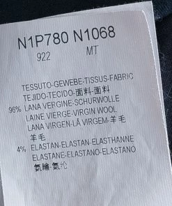 Emporio Armani Black Straight Leg Trousers XXXL For Women -Emporio Armani sale luxury women emporio armani used clothes p45076 009