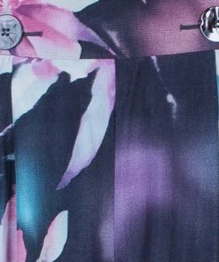 Emporio Armani Floral Print Pants S For Women -Emporio Armani sale luxury women emporio armani used clothes p45541 0007