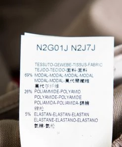 Emporio Armani Beige Modal Knit Button Front Lightweight Blazer M For Women -Emporio Armani sale luxury women emporio armani used clothes p459181 006