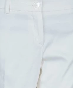 Emporio Armani White Trousers L For Women -Emporio Armani sale luxury women emporio armani used clothes p48274 007
