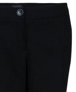 Emporio Armani Black Tailored Trousers L For Women -Emporio Armani sale luxury women emporio armani used clothes p48279 004