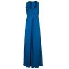 Emporio Armani Blue Chiffon Gown S For Women -Emporio Armani sale luxury women emporio armani used clothes p50078 001