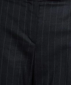 Emporio Armani Grey Striped Pant Suit S For Women -Emporio Armani sale luxury women emporio armani used clothes p53388 014