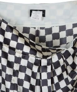 Emporio Armani Black And White Checked Blazer And Pants Set S/M For Women -Emporio Armani sale luxury women emporio armani used clothes p54410 014