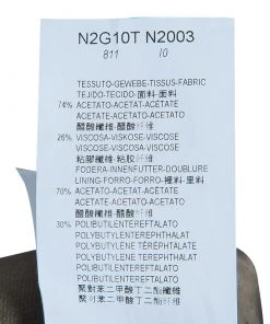 Emporio Armani Loop Detail Blazer M For Women -Emporio Armani sale luxury women emporio armani used clothes p54605 012