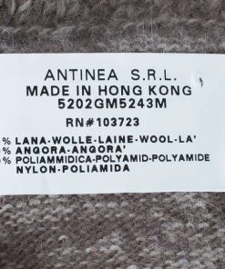 Emporio Armani Off-White Wool Button Down Jacket M For Women -Emporio Armani sale luxury women emporio armani used clothes p5461 009