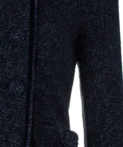 Emporio Armani Charcoal Wool Button Down Jacket S For Women -Emporio Armani sale luxury women emporio armani used clothes p5462 006