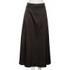 Emporio Armani Dark Grey Sateen Pocketed Maxi Skirt M For Women -Emporio Armani sale luxury women emporio armani used clothes p566261 007