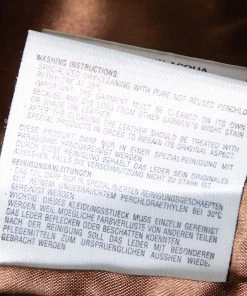 Emporio Armani Brown Checkered Leather Zip Front Jacket M For Women -Emporio Armani sale luxury women emporio armani used clothes p567865 001