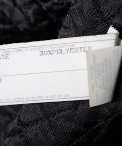 Emporio Armani Black Synthetic Button Front Jacket S For Women -Emporio Armani sale luxury women emporio armani used clothes p567875 008