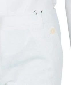 Emporio Armani White Straight Fit Trousers S For Women -Emporio Armani sale luxury women emporio armani used clothes p58092 0004