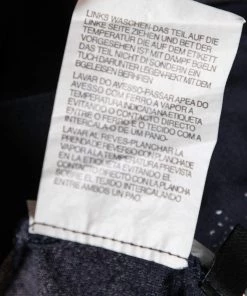 Emporio Armani Blue Cotton Half Printed Short Sleeve T-Shirt S For Women -Emporio Armani sale luxury women emporio armani used clothes p584666 001