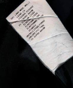 Emporio Armani Vintage Black Wool Belt Detailed Tailored Suit M For Women -Emporio Armani sale luxury women emporio armani used clothes p588915 005