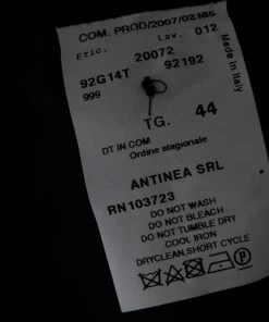 Emporio Armani Black Jacquard Single Breasted Blazer M For Women -Emporio Armani sale luxury women emporio armani used clothes p588933 004