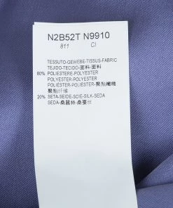 Emporio Armani Lilac Double Breasted Belted Jacket S For Women -Emporio Armani sale luxury women emporio armani used clothes p59094 011