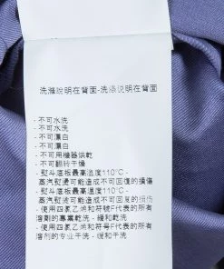 Emporio Armani Lilac Double Breasted Belted Jacket S For Women -Emporio Armani sale luxury women emporio armani used clothes p59094 012