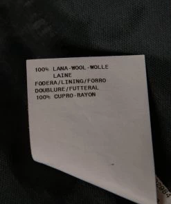 Emporio Armani Black Wool Single Breasted Blazer S For Women -Emporio Armani sale luxury women emporio armani used clothes p592831 004