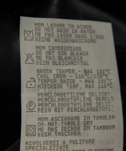 Emporio Armani Vintage Black Leather Knee Length Skirt M For Women -Emporio Armani sale luxury women emporio armani used clothes p592865 007