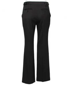 Emporio Armani Black Wool Trousers M For Women -Emporio Armani sale luxury women emporio armani used clothes p605233 001