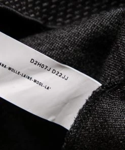 Emporio Armani Grey Wool Knot Detailed Front Sleeveless Top S For Women -Emporio Armani sale luxury women emporio armani used clothes p605795 001