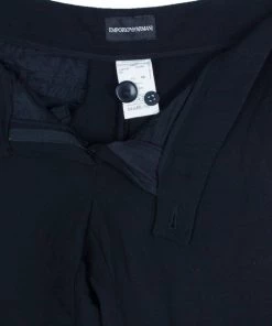 Emporio Armani Black Formal Trousers M For Women -Emporio Armani sale luxury women emporio armani used clothes p6059 011