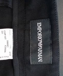 Emporio Armani Black Formal Trousers M For Women -Emporio Armani sale luxury women emporio armani used clothes p6059 013
