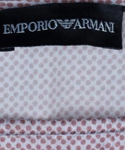 Emporio Armani Polka Dot Printed Silk Top M For Women -Emporio Armani sale luxury women emporio armani used clothes p6064 008