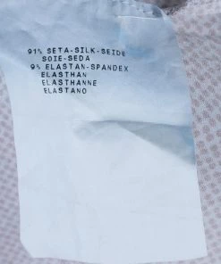 Emporio Armani Polka Dot Printed Silk Top M For Women -Emporio Armani sale luxury women emporio armani used clothes p6064 010