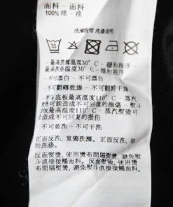 Emporio Armani Black Logo Cotton Short Sleeve T-Shirt S For Women -Emporio Armani sale luxury women emporio armani used clothes p617360 001