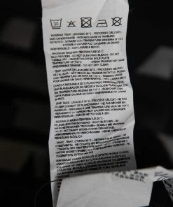 Emporio Armani Black Logo Cotton Short Sleeve T-Shirt S For Women -Emporio Armani sale luxury women emporio armani used clothes p617360 003