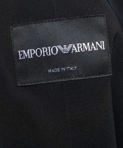 Emporio Armani Black Synthetic Single Breasted Blazer S For Women 10 Emporio Armani Black Synthetic Single Breasted Blazer S For Women -Emporio Armani sale luxury women emporio armani used clothes p623194 004