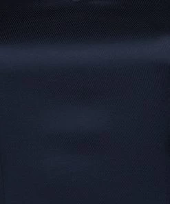 Emporio Armani Navy Blue Knit Long Sleeve Dress S For Women -Emporio Armani sale luxury women emporio armani used clothes p63123 008