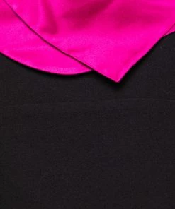 Emporio Armani Black And Pink Wool Top M For Women -Emporio Armani sale luxury women emporio armani used clothes p631282 003