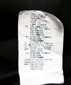 Emporio Armani Black And Pink Wool Top M For Women -Emporio Armani sale luxury women emporio armani used clothes p631282 005