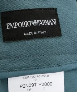 Emporio Armani Blue Crepe Midi Pencil Skirt S For Women -Emporio Armani sale luxury women emporio armani used clothes p643553 002