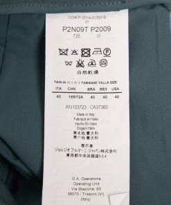 Emporio Armani Blue Crepe Midi Pencil Skirt S For Women -Emporio Armani sale luxury women emporio armani used clothes p643553 003