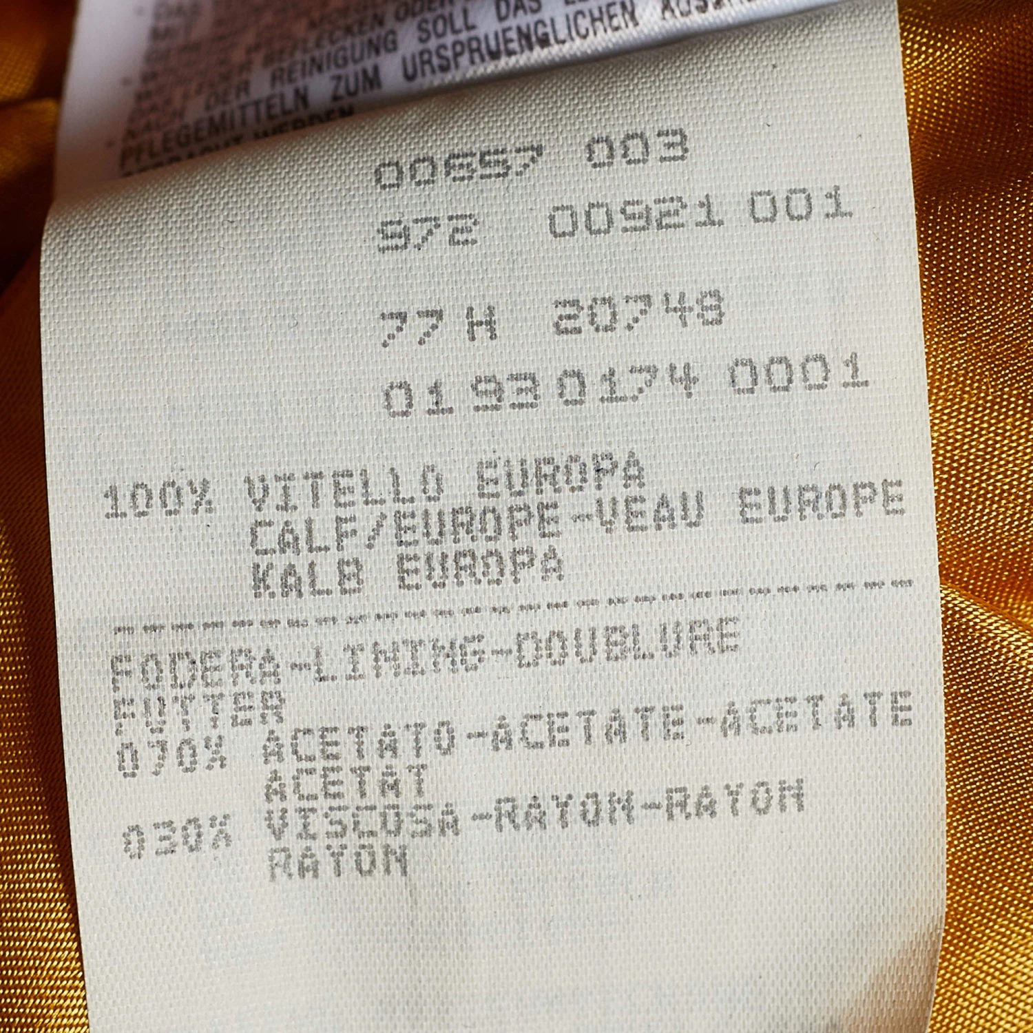 Emporio Armani Black Leather Zio Front Biker Jacket XL For Women 7 Emporio Armani Black Leather Zio Front Biker Jacket XL For Women - Image 5