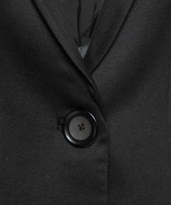 Emporio Armani Black Wool Single Breasted Blazer M For Women -Emporio Armani sale luxury women emporio armani used clothes p664079 002