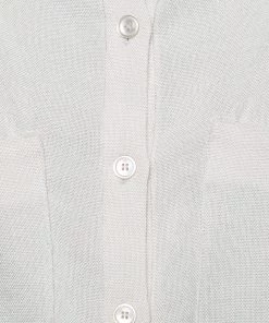 Emporio Armani Cream Knit Pocketed Button Front Jacket S For Women 9 Emporio Armani Cream Knit Pocketed Button Front Jacket S For Women -Emporio Armani sale luxury women emporio armani used clothes p666988 006